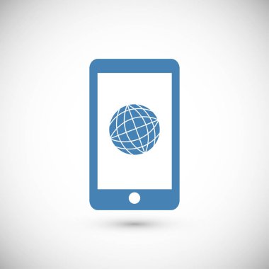 Telefon Düz Simgesi