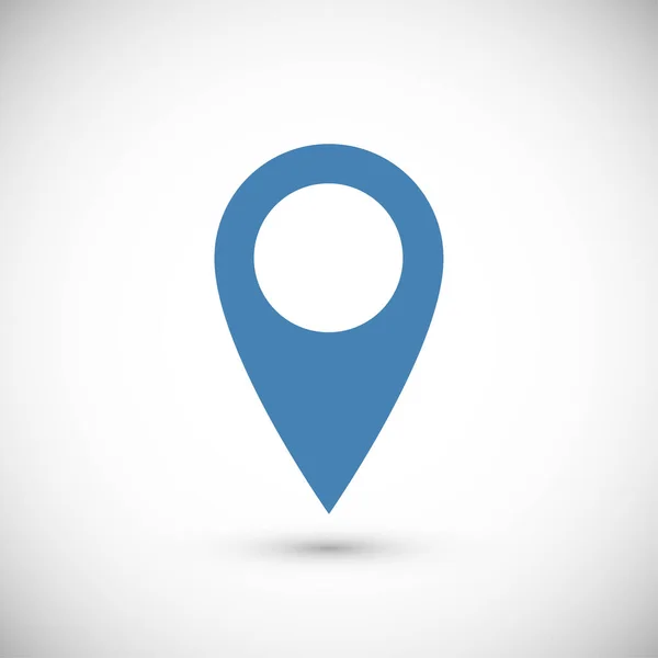 Ícone de localização mapa — Vetor de Stock
