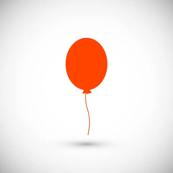 Balon düz simgesi — Stok Vektör