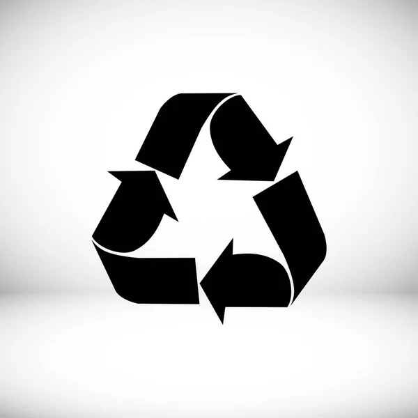 Recycle sign icon — Stock Vector