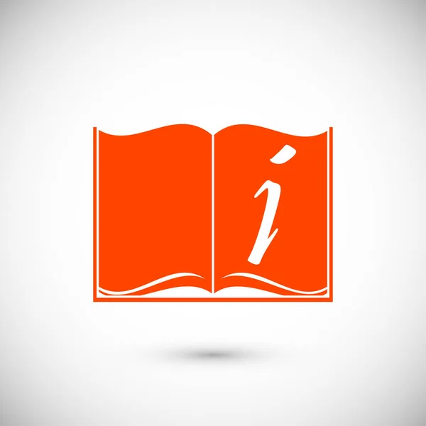 Open book icon — Stock Vector