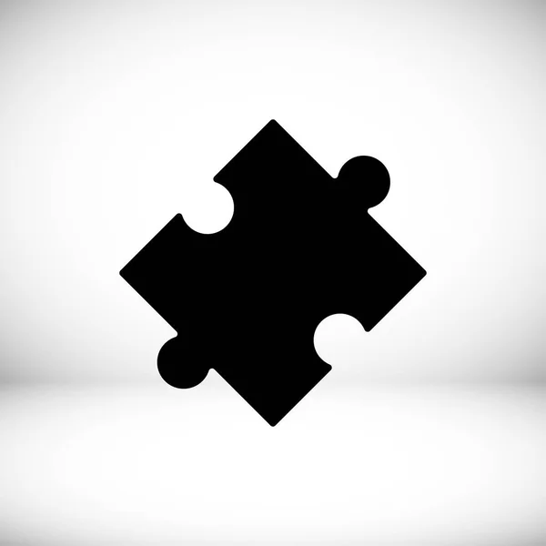 퍼즐 플랫 아이콘 — 스톡 벡터