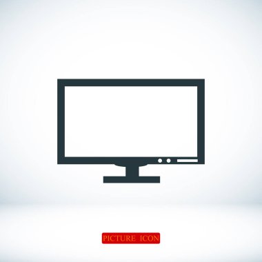 Bilgisayar Düz Simgesi