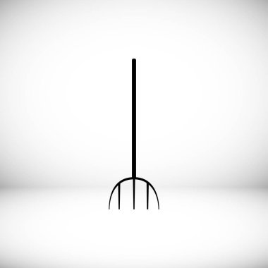 Bahçe çatal simgesi