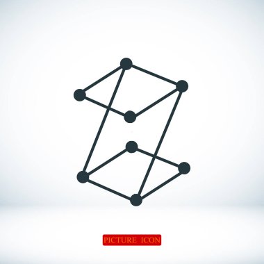  Z harfi düz simgesi