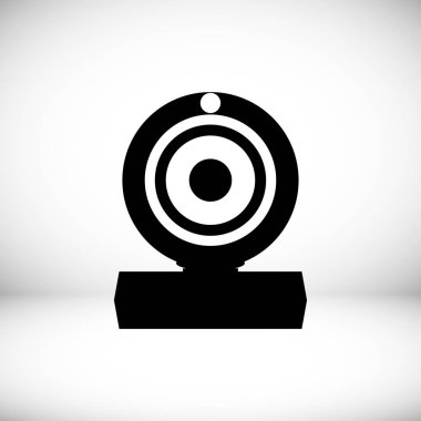 Kamera Düz Simgesi