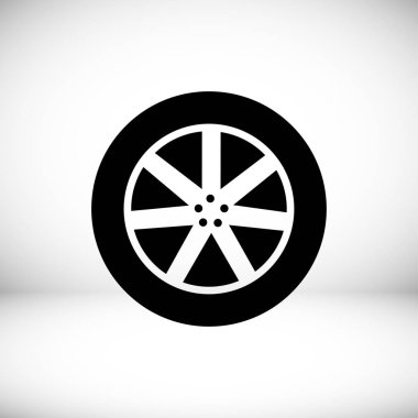 Direksiyonu düz simgesi