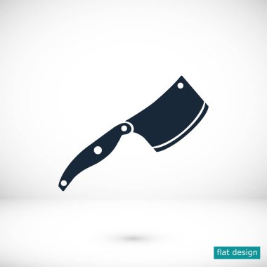 Bıçak düz simgesi