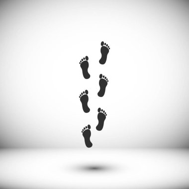 ayak yazdırma simgesi