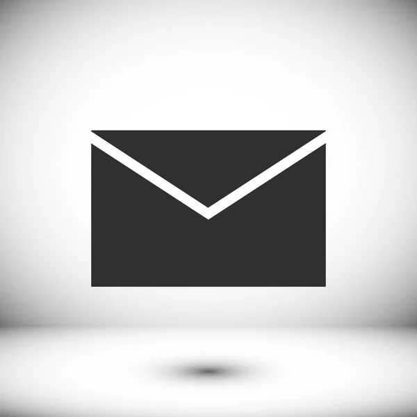 Plochá ikona obálky — Stockový vektor
