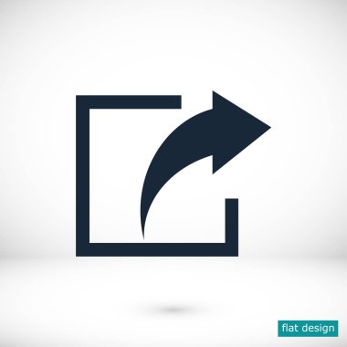 Paylaşım işareti simgesi