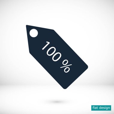 Satılık etiketi simgesi