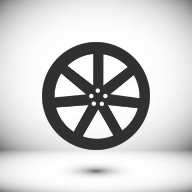 Direksiyonu düz simgesi