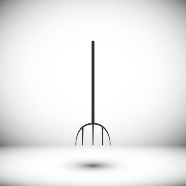 Bahçe çatal simgesi