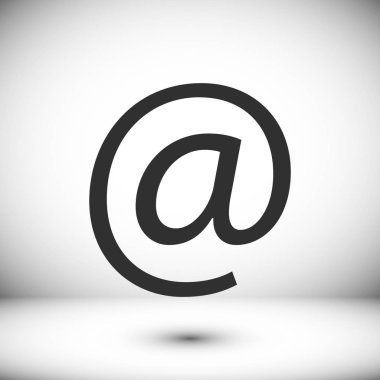 E-posta işareti simgesi