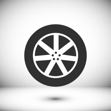 Direksiyonu düz simgesi