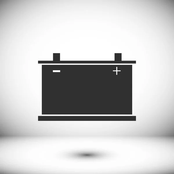 Płaski ikona baterii — Wektor stockowy