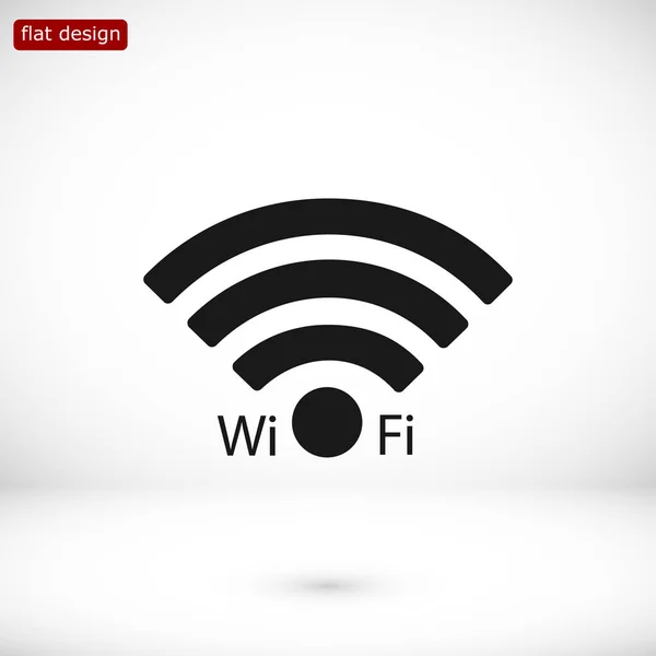 Icona segno Wifi — Vettoriale Stock