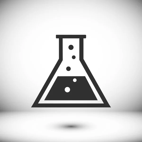 Laboratoriet glas ikon — Stock vektor