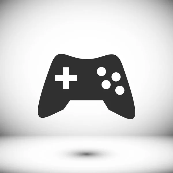 Gamepad düz simgesi — Stok Vektör