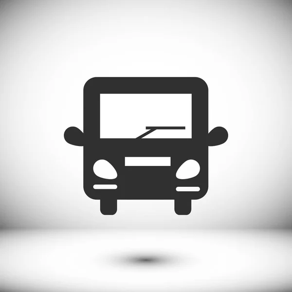 Bus flat icon — Stock Vector