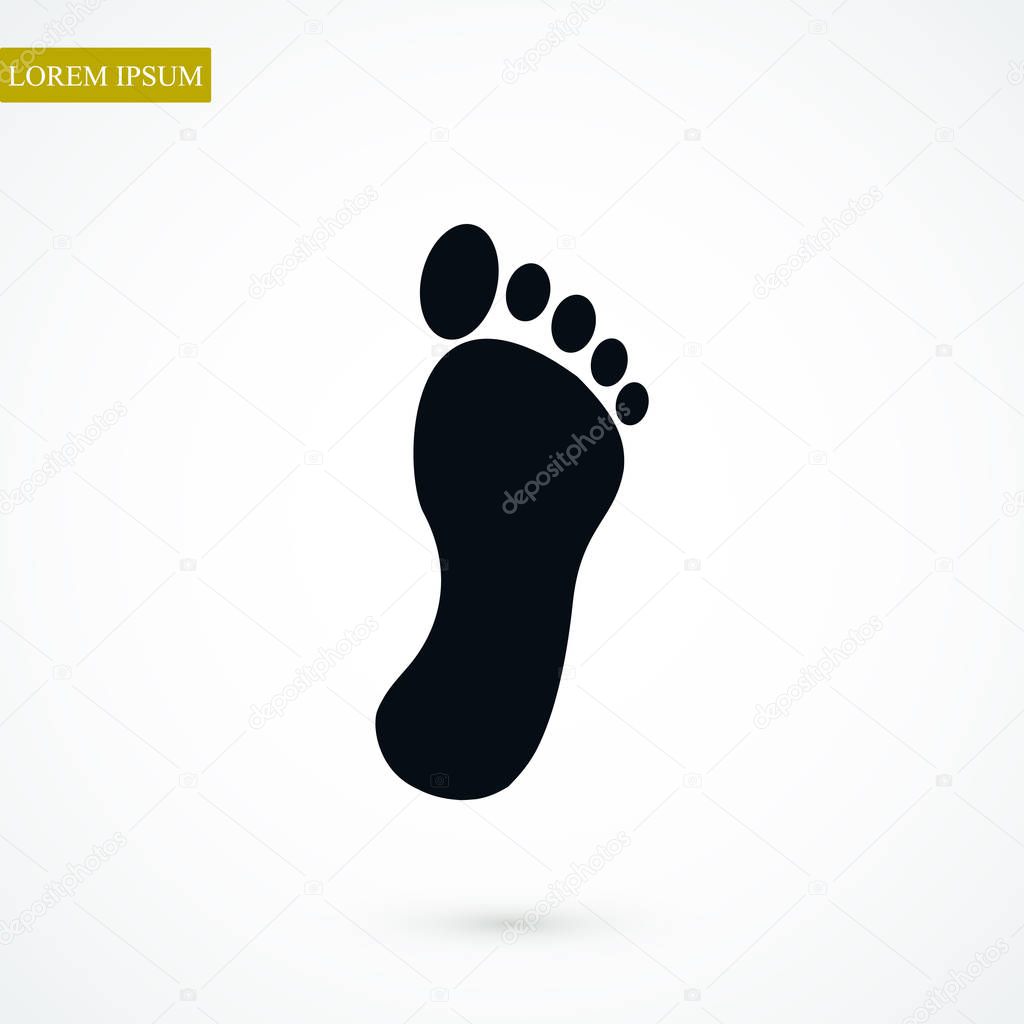 footprint web icon