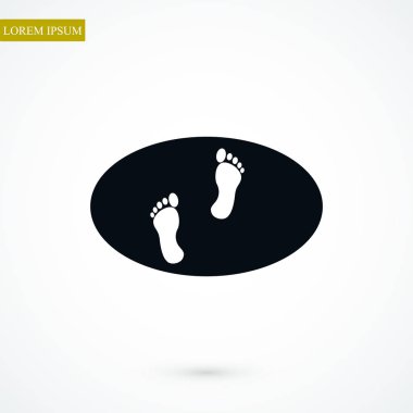 ayak izleri web simgesi