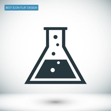 laboratuvar cam simgesi