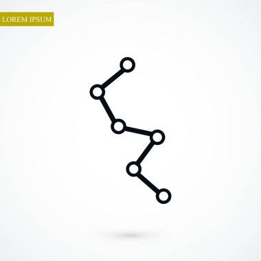 iş diyagram simgesi