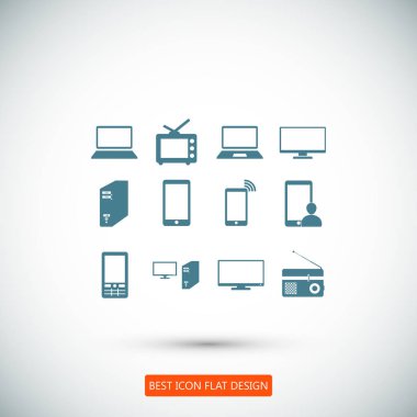 iletişim aygıt simgeleri