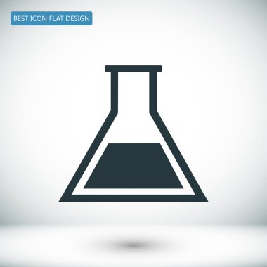 laboratuvar cam simgesi