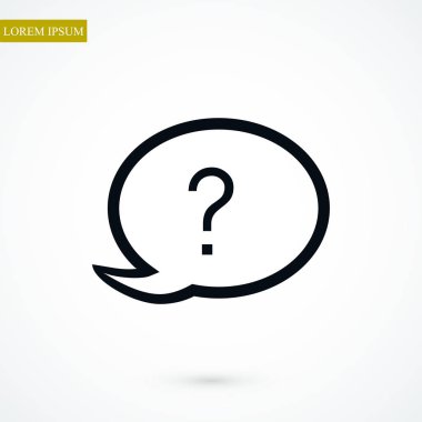 Sohbet, soru simgesi