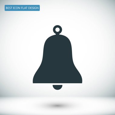 Bell düz simgesi 