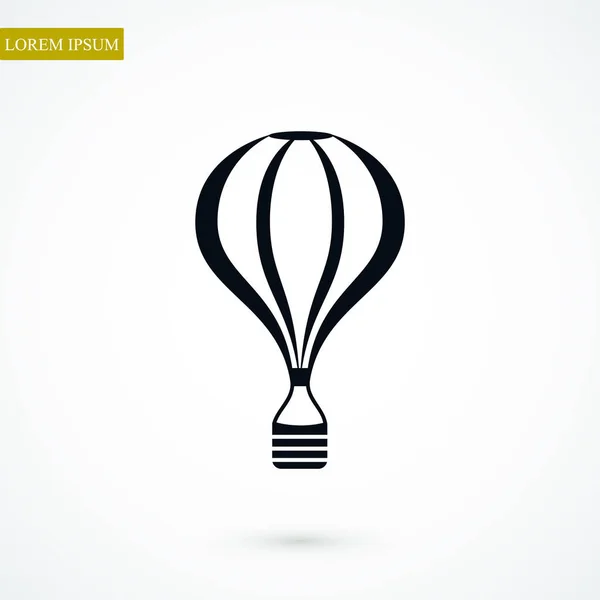 L'icône du ballon à air — Image vectorielle