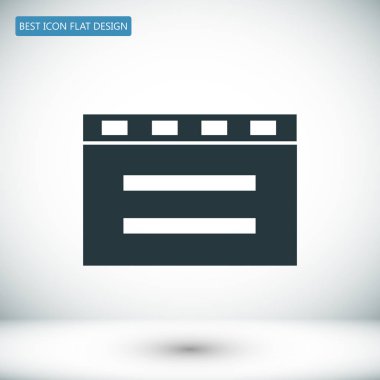 sinema clapper simgesi