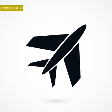 Uçak web simgesi