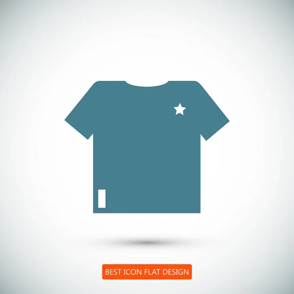 Ícone de design de t-shirt — Vetor de Stock