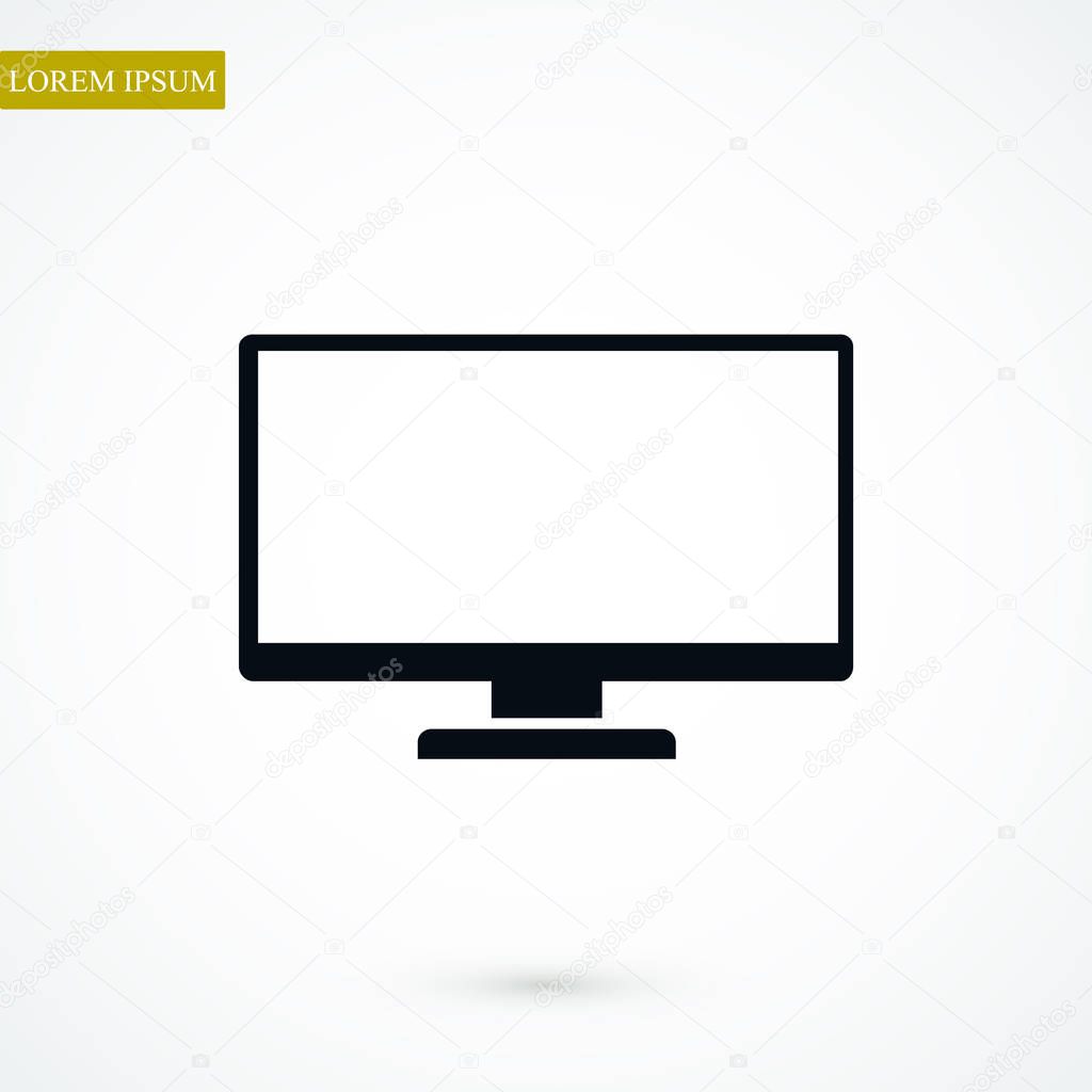 TV screen icon