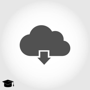 İndir bulut simgesi