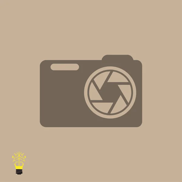 Fotoğraf makinesi simgesi — Stok Vektör