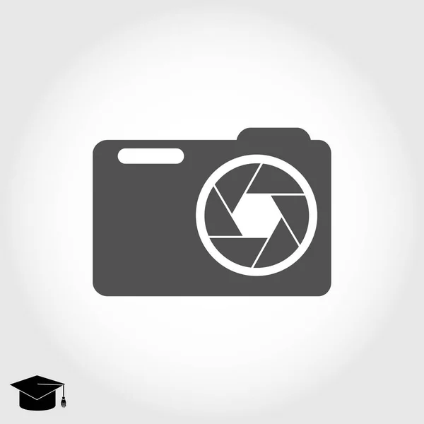 Foto camera pictogram — Stockvector