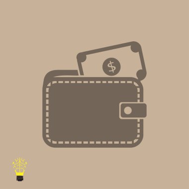 m-cüzdan ile dolar simgesi