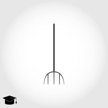 Bahçe çatal simgesi