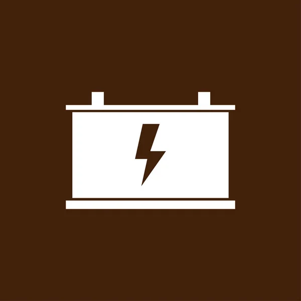 Autobatterie-Symbol — Stockvektor