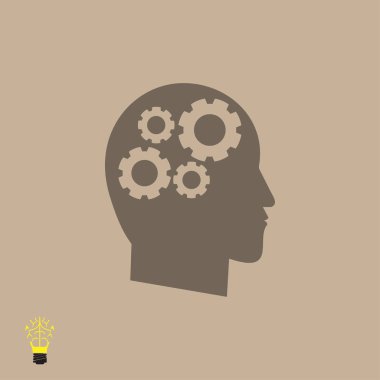 baş simgesinde dişli