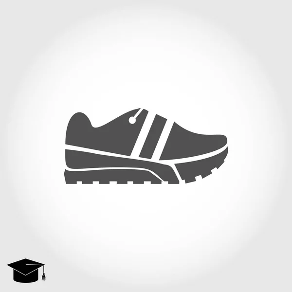 Icona di scarpe da corsa — Vettoriale Stock