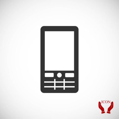 Telefon Düz Simgesi