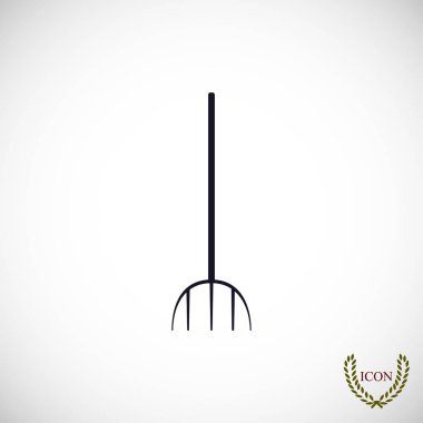 Bahçe çatal simgesi