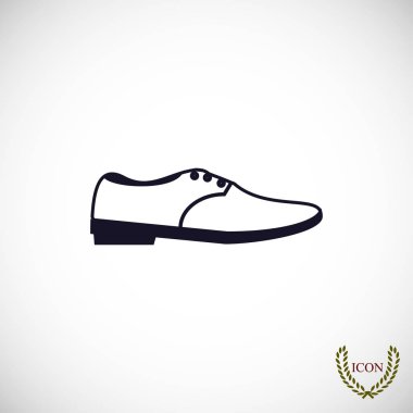 Ayakkabı simge vektör