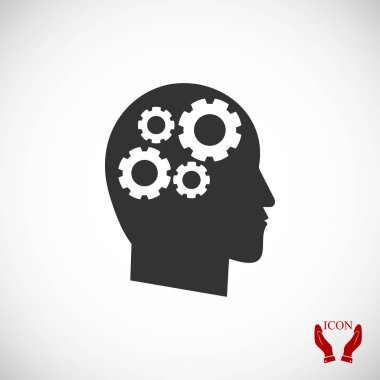 baş simgesinde dişli